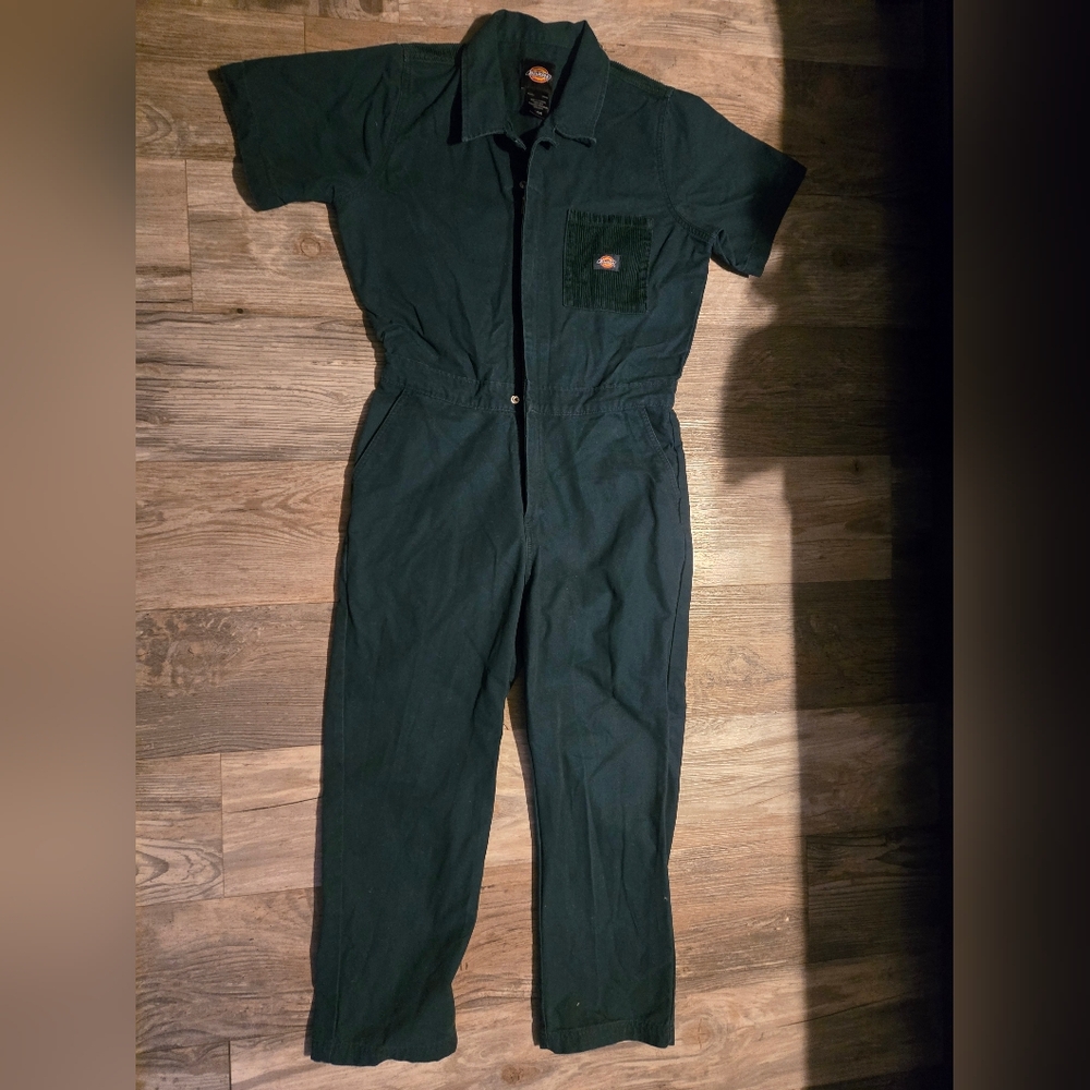 Dark Green Dickies Jumpsuit
